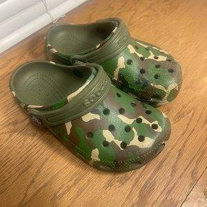 Toddler Camo Crocs